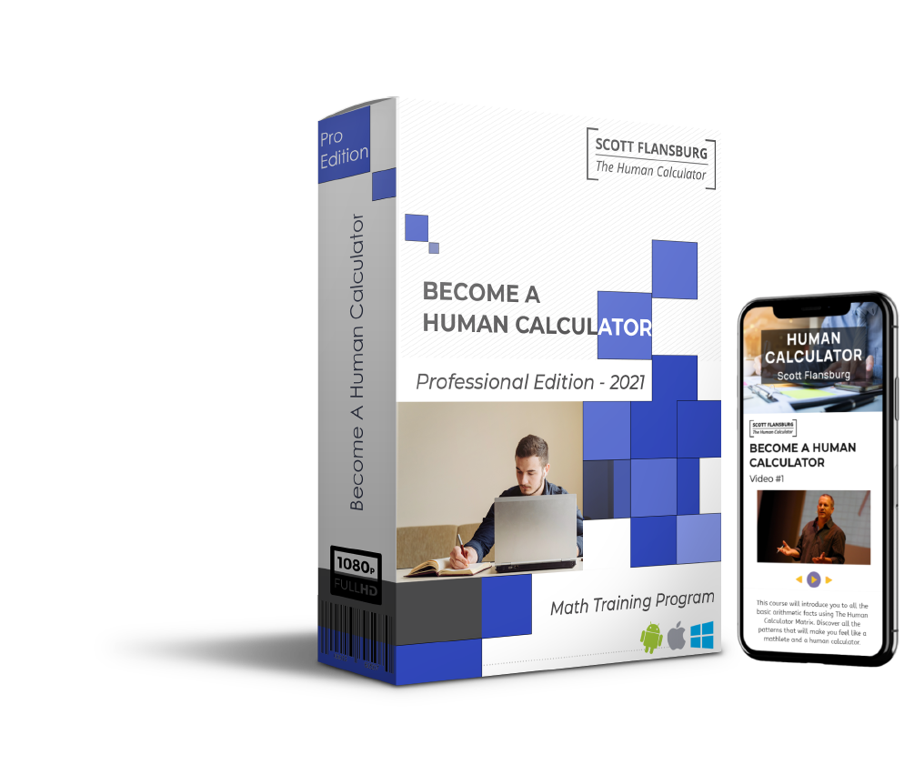 Become A Human Calculator Box Professional Edition